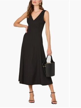 knee length dresses for ladies Emerys Pleated Midi Dress